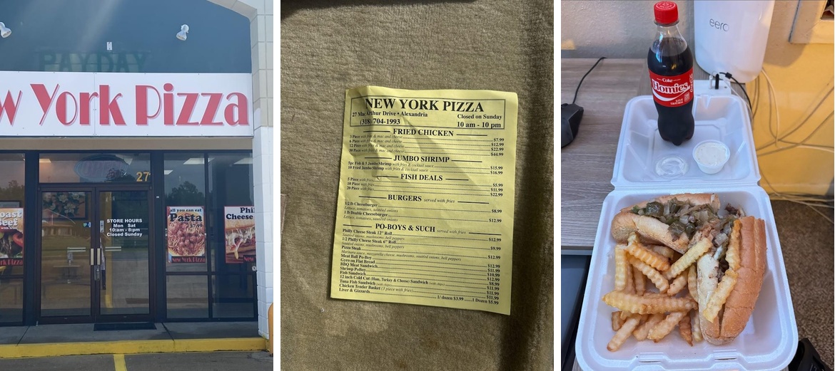 New York Pizza of Alexandria Menu