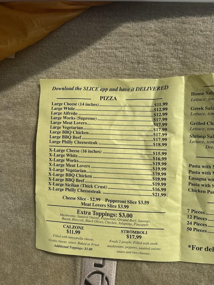 New York Pizza of Alexandria Menu image 3